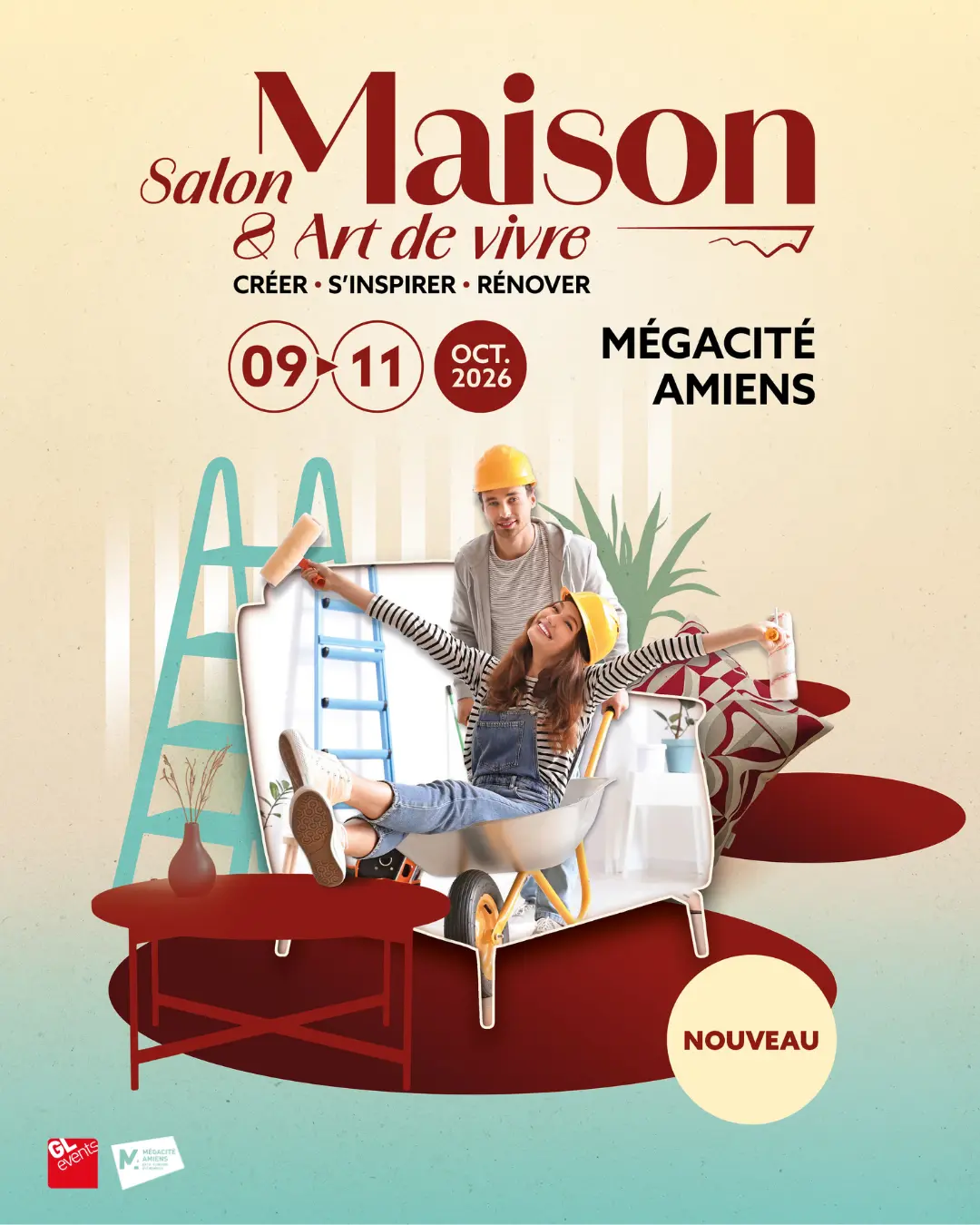 Affiche salon maison & art de vivre